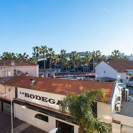 A10 - 1 Bdr Heart Of Juan Les Pins 5 Min Sea - Ac & Balconies Apartment Antibes