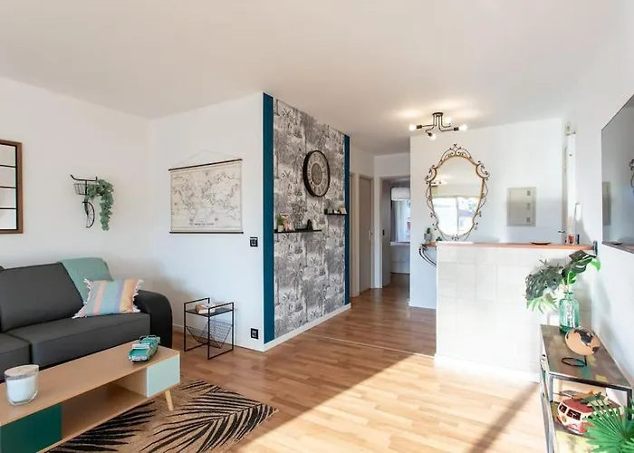 A10 - Staywiz Us -1 Bdr Heart Of Juan Les Pins 5 Min Sea - Ac & Balconies Apartamento *