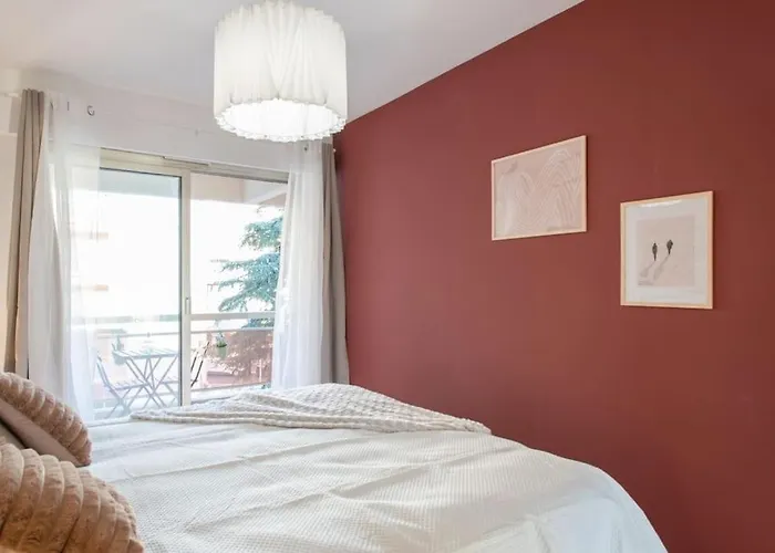 Apartamento A10 - Staywiz Us -1 Bdr Heart Of Juan Les Pins 5 Min Sea - Ac & Balconies *