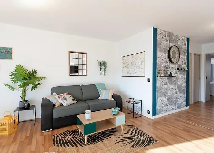 Apartamento A10 - Staywiz Us -1 Bdr Heart Of Juan Les Pins 5 Min Sea - Ac & Balconies